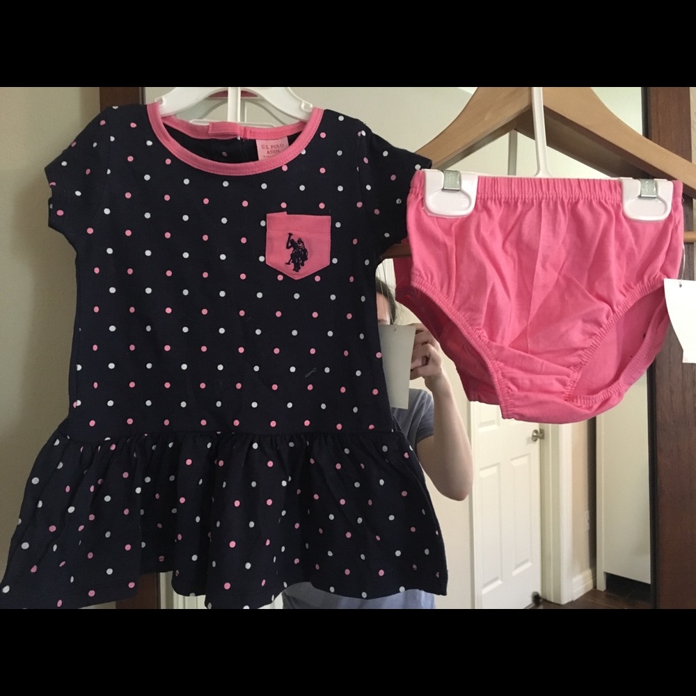 Bundle of Two NWOT Ralph Lauren Baby Dresses